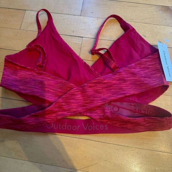 $78 Outdoor Voices Flow Low Coverage Bra NWT size M - Picture 5 of 6